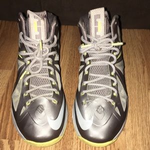 Lebron 10 yellow diamond